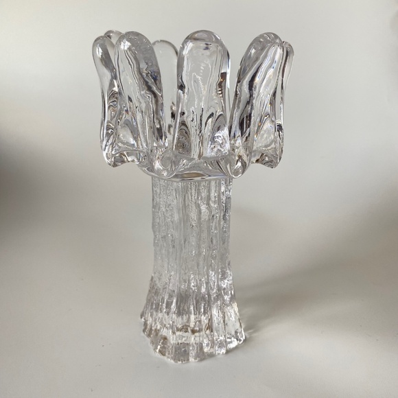 Vintage Kosta Boda Sunflower Candleholder, Swedish Art Glass by Göran Wärff - Picture 7 of 12